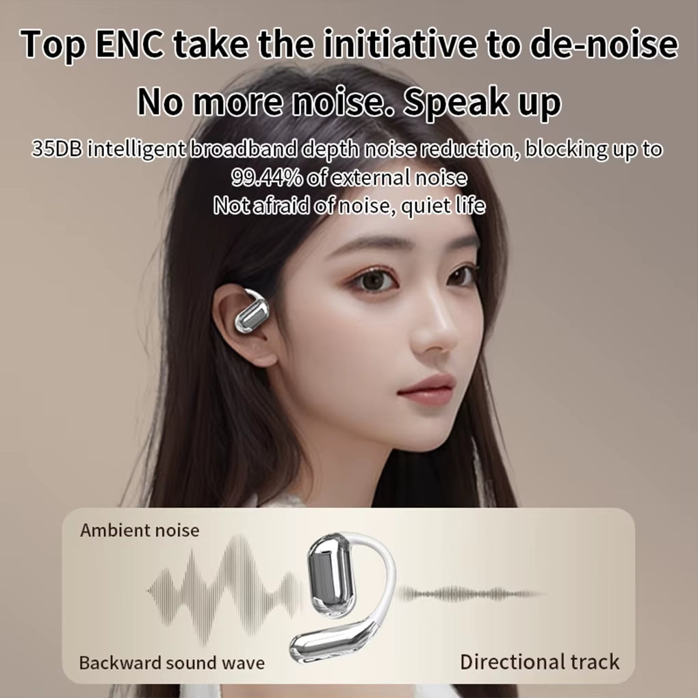 AI Translator Earphone Q16PRO Bluetooth 5.4 Earphones Digital Touch Screen HIFI Headset Noise Cancelling Earbuds