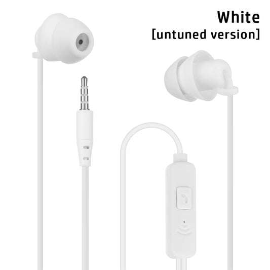 1Pcs Hot High Quality Wired Earphone Stereo In-Ear 3.5Mm Nylon Weave Cable Earphone Headset for Laptop Smartphone Gifts