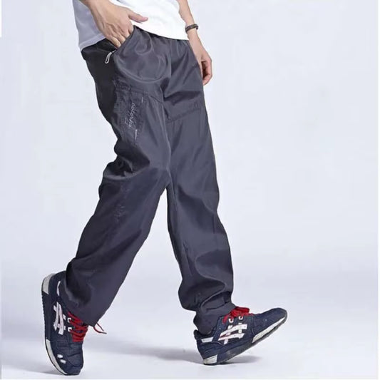 2025 Sportswear Joggers outside Men'S Casual Pants Quickly Dry Breathable Male Pants Men Trousers & Sweatpants Active Pants 6XL