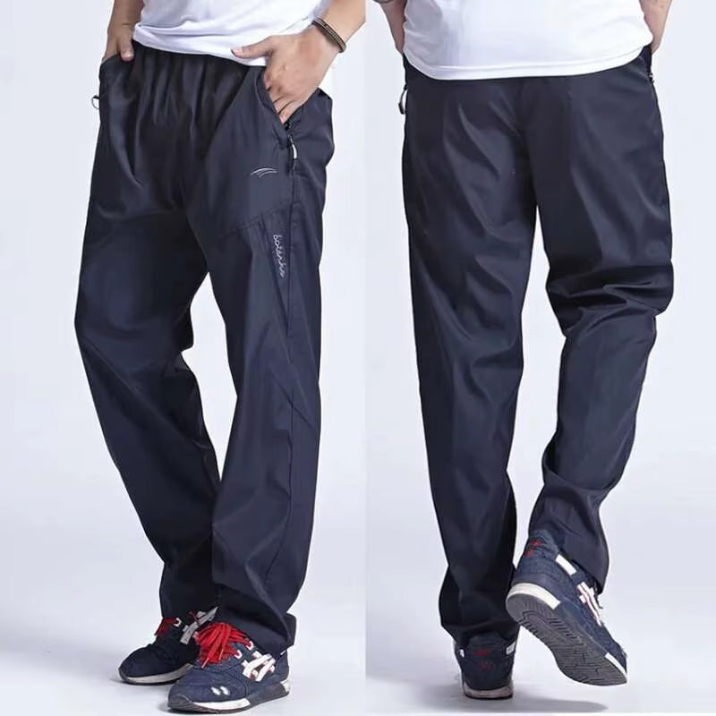 2025 Sportswear Joggers outside Men'S Casual Pants Quickly Dry Breathable Male Pants Men Trousers & Sweatpants Active Pants 6XL