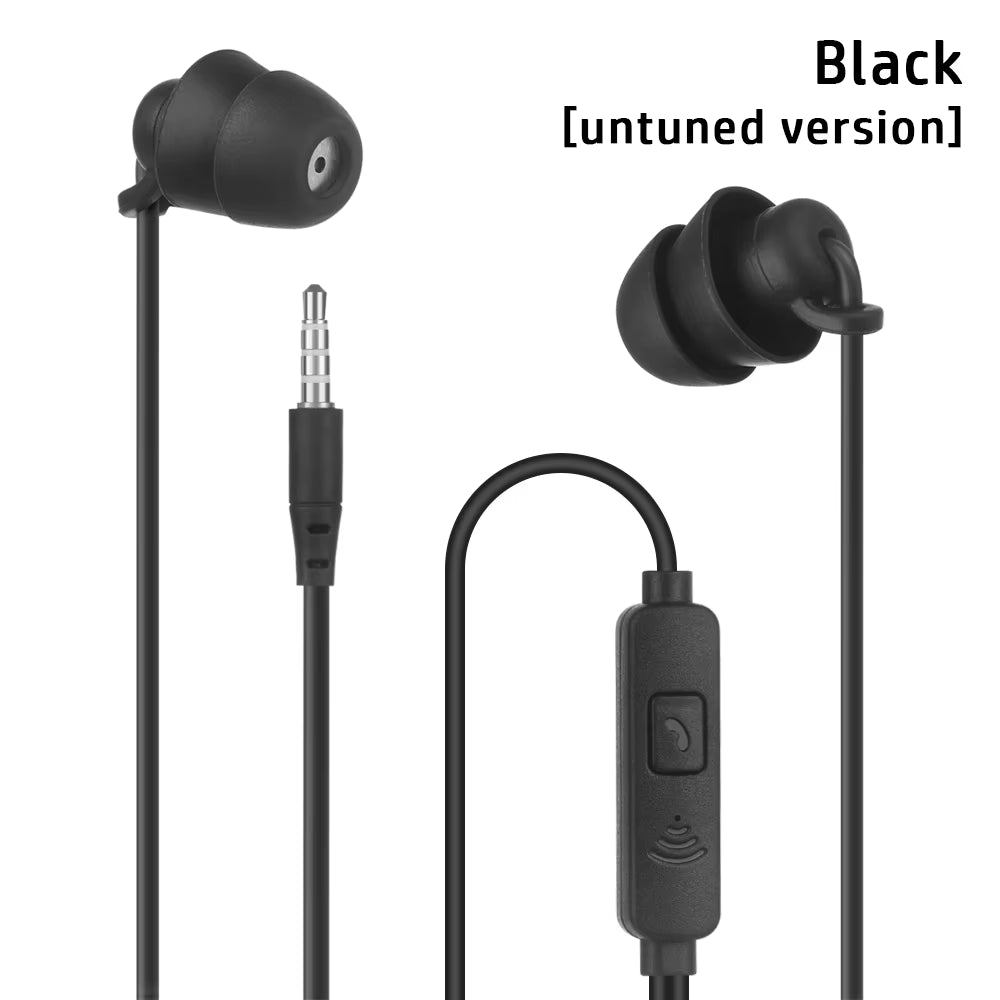 1Pcs Hot High Quality Wired Earphone Stereo In-Ear 3.5Mm Nylon Weave Cable Earphone Headset for Laptop Smartphone Gifts
