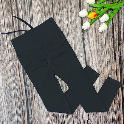 Ribbed Yoga Leggings Women Sports Pants Tights Seamless Sport Femme Gym Leggins Workout Fitness Pants Athletic Wear